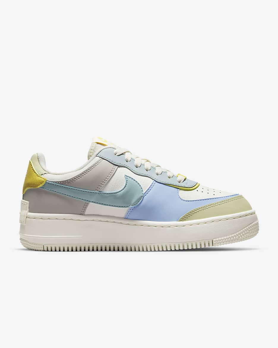 Sapatilhas Nike AF1 Shadow para mulher - Sail/Light Marine/Olive Aura/Ocean Cube