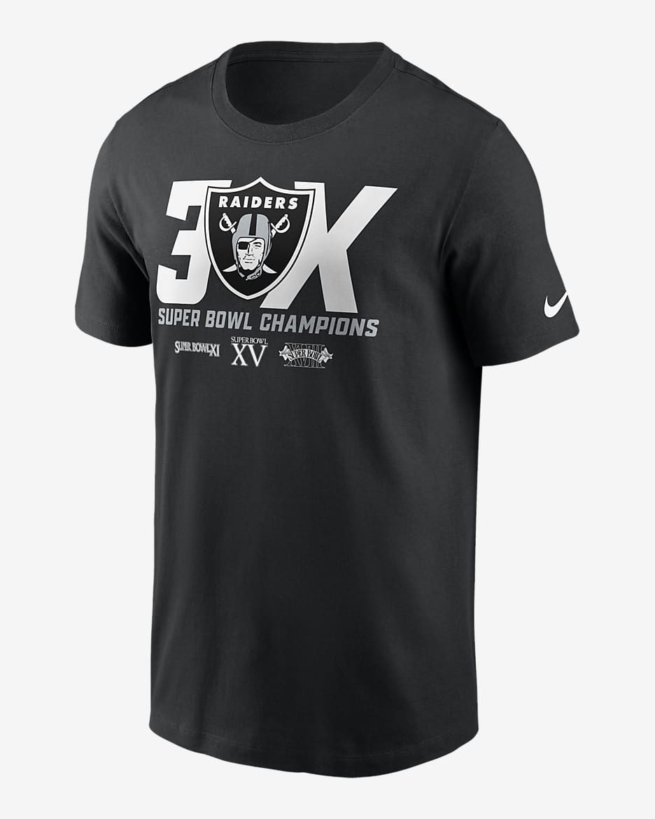 Nike Local Essential (NFL Las Vegas Raiders) Men's T-Shirt - Black