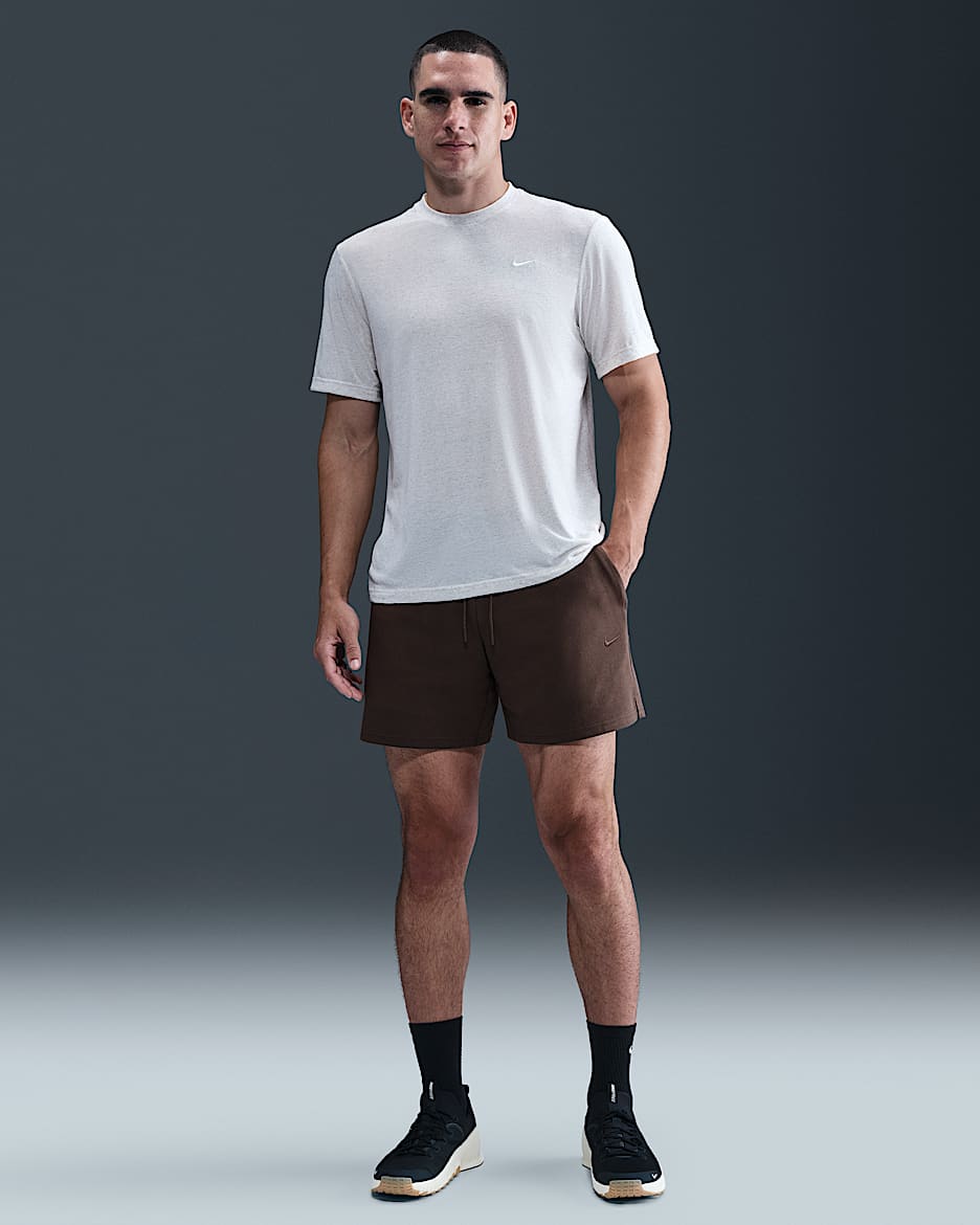 Nike Primary Fleece Men's 7" Dri-FIT Unlined Performance Shorts - Baroque Brown/Baroque Brown