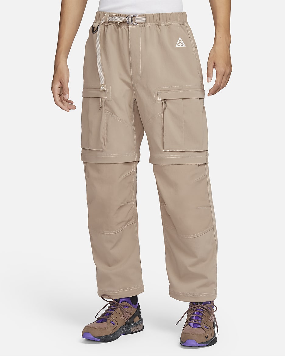 Nike ACG "Smith Summit" Men's Cargo Pants - Khaki/Light Iron Ore/Summit White