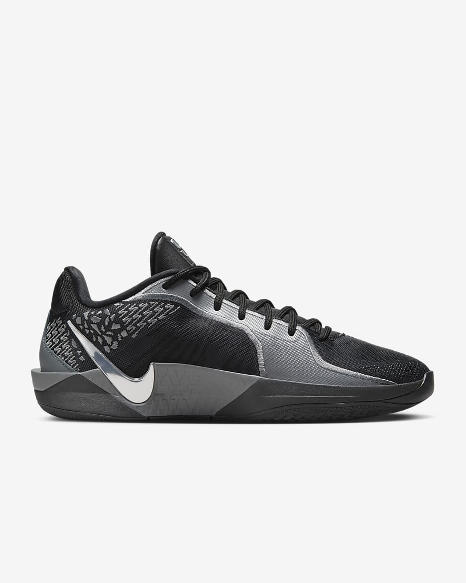 Sabrina 2 "Mirrored" Basketball Shoes - Black/Smoke Grey/Opti Yellow/Metallic Silver