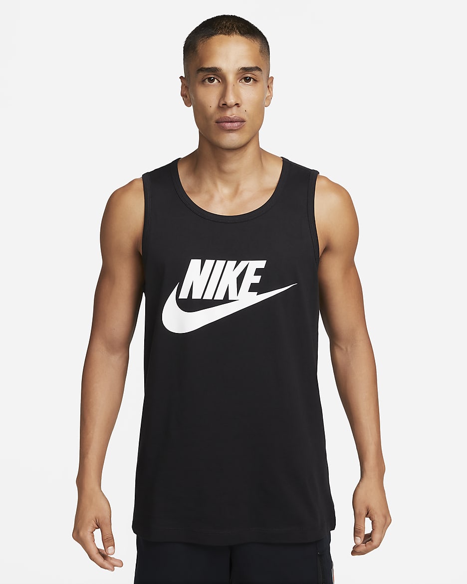 Nike Sportswear Men's Tank - Black/White