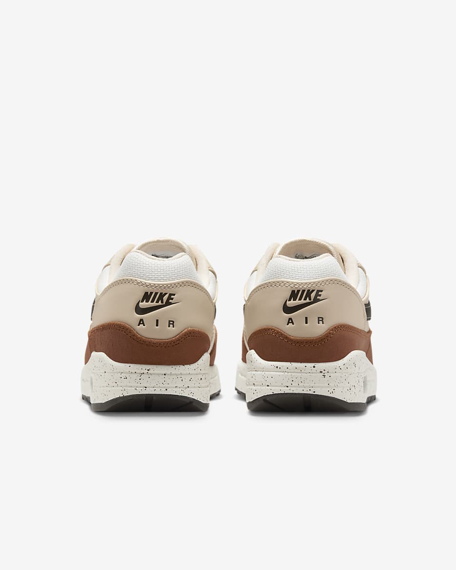 Nike Air Max 1 '87 Women's Shoes - Velvet Brown/Sail/Light British Tan/Sanddrift