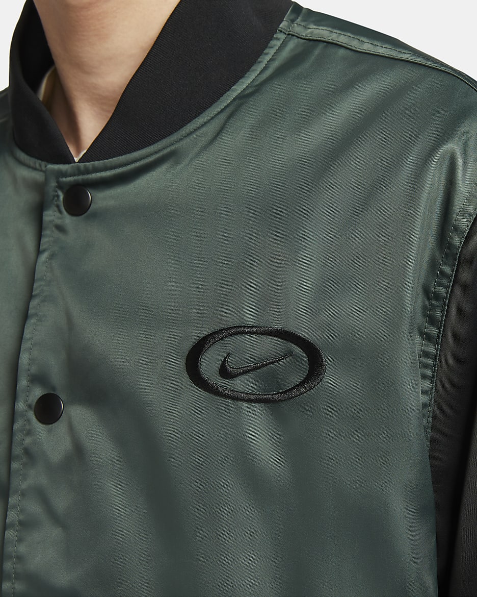 Nike DNA Men's Repel Basketball Jacket - Vintage Green/Black/Black