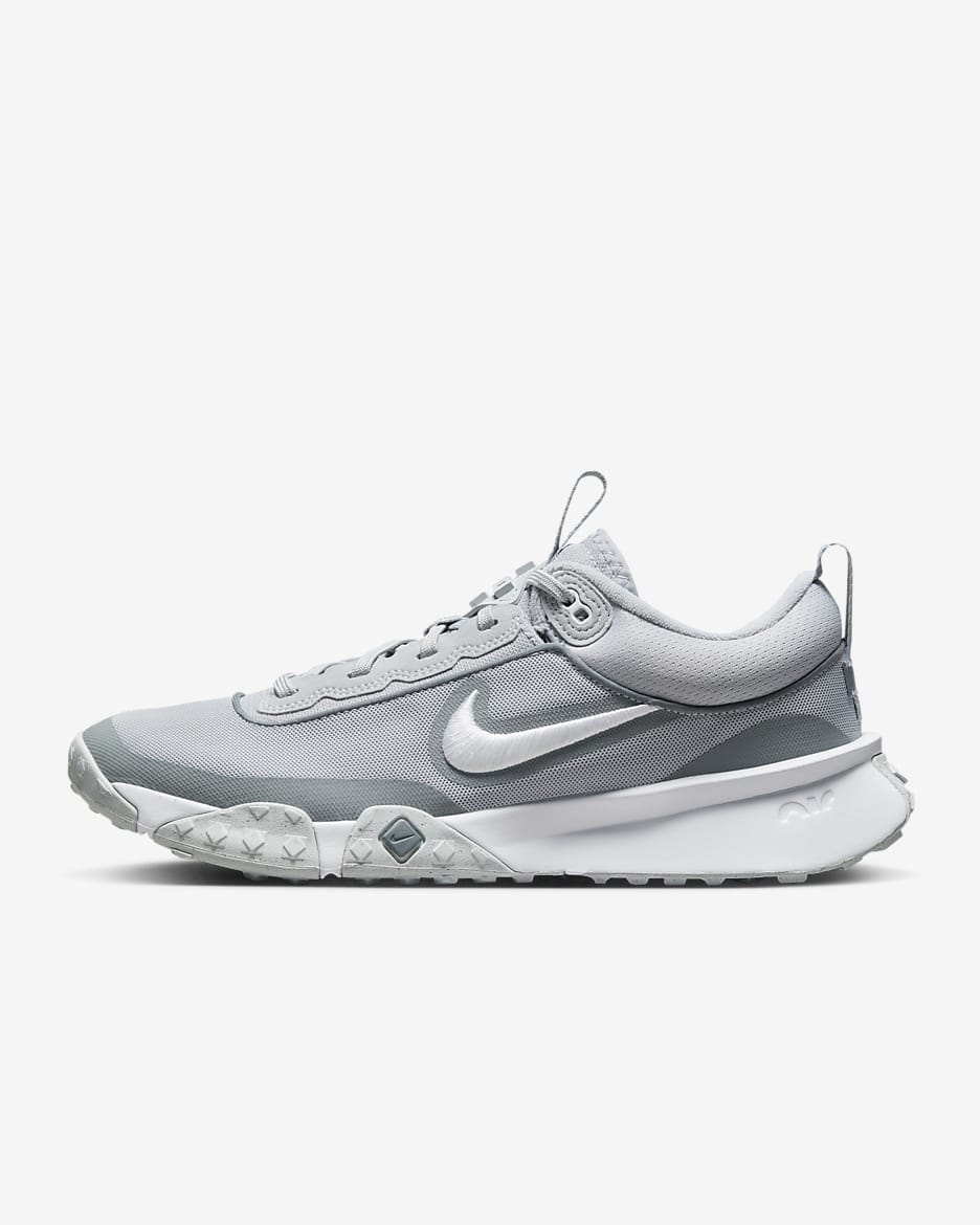 Nike Air Diamond Varsity Turf Men's Baseball Shoes - Wolf Grey/Cool Grey/Pure Platinum/White