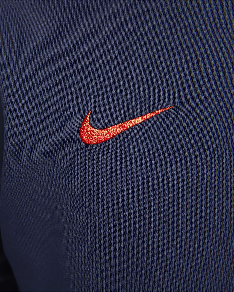 Club América Standard Issue Men's Nike Dri-FIT Soccer Full-Zip Hoodie - Midnight Navy/Habanero Red