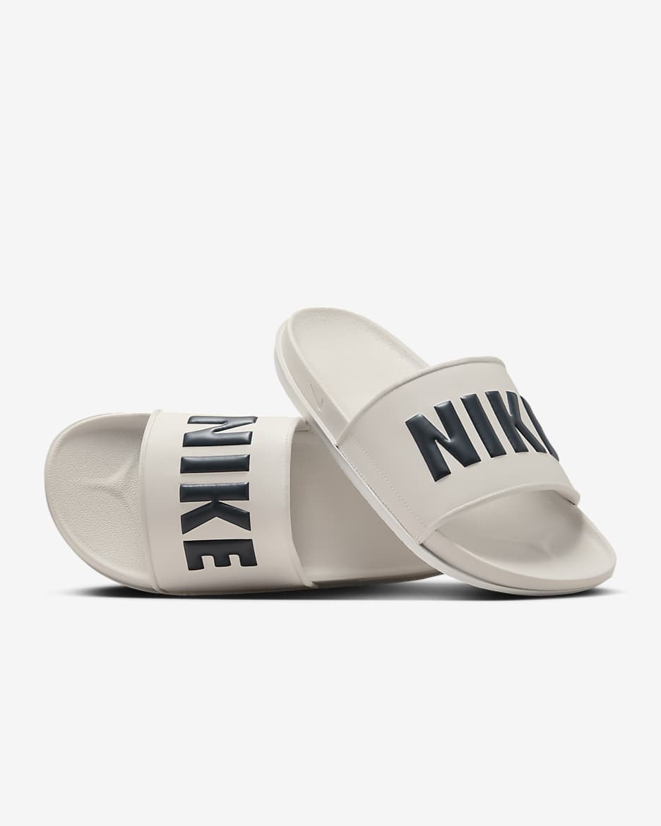 Nike Offcourt Men's Slides - Light Orewood Brown/Sail/Armoury Navy