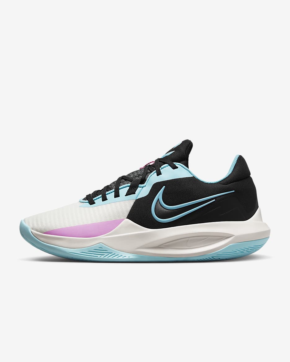 Nike Precision 6 Basketball Shoes - Sail/Phantom/Black/Copa