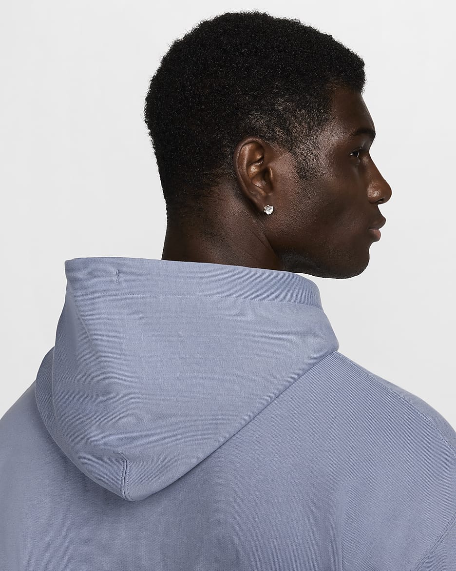 nike french terry pullover hoodie swoosh
