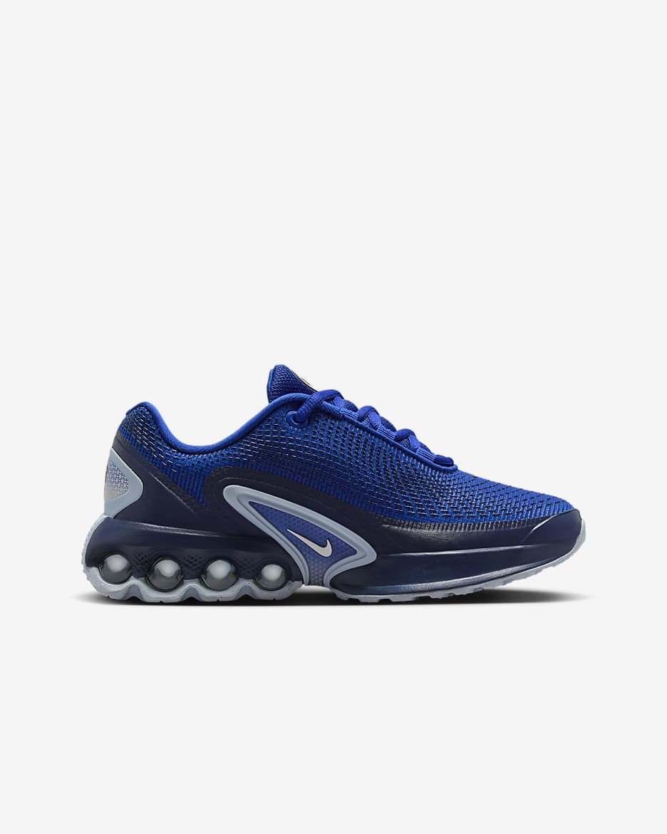 Nike Air Max Dn Big Kids' Shoes - Hyper Blue/Midnight Navy/Light Armory Blue/White