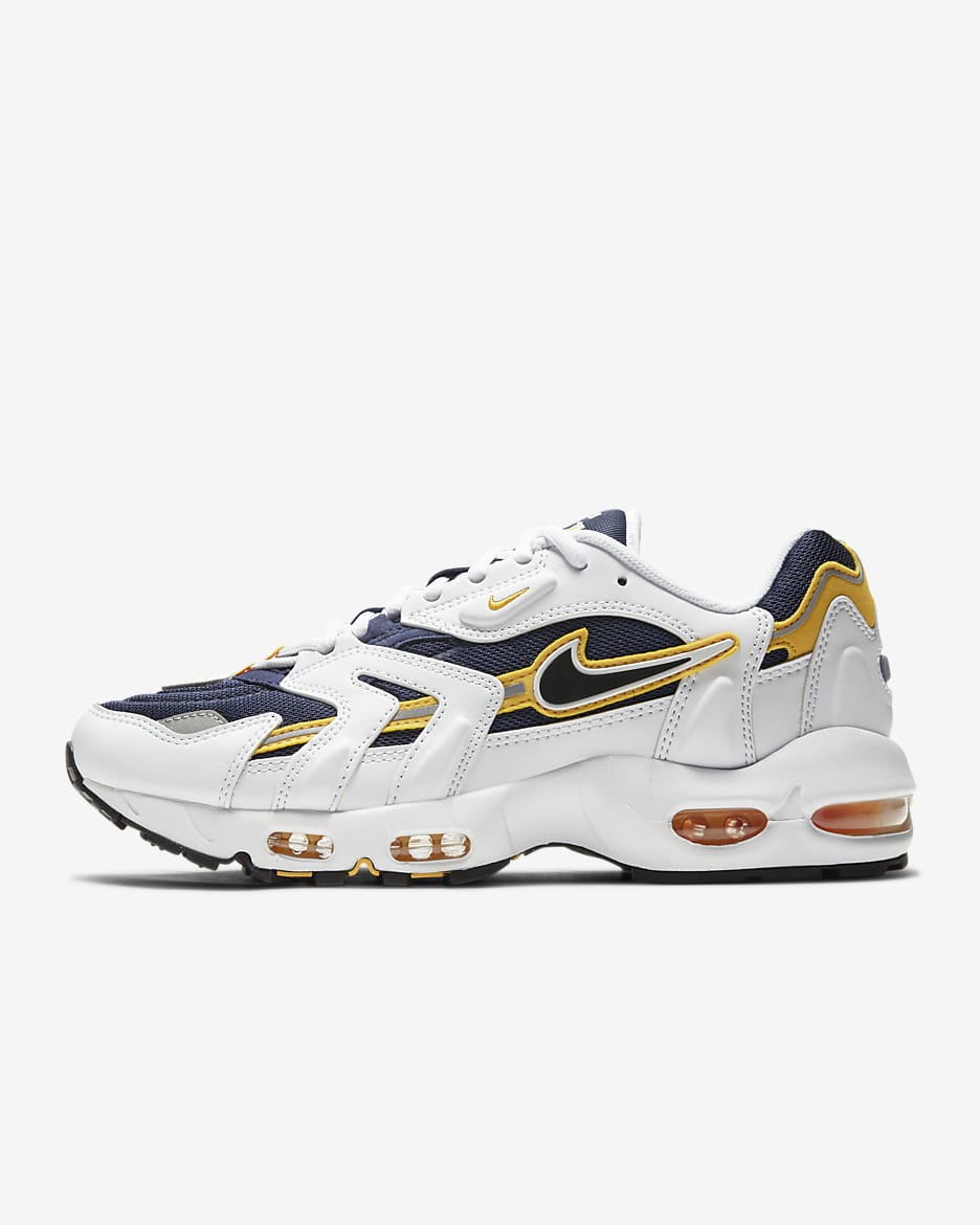 Nike Air Max 96 II Men's Shoes - White/Midnight Navy/University Gold/Black