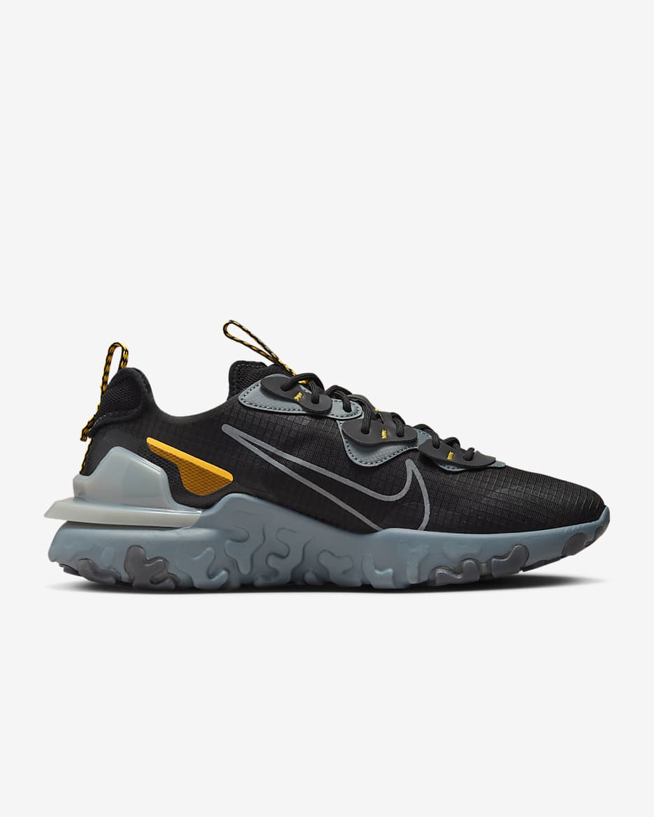 Nike React Vision Herenschoenen - Zwart/Laser Orange/Cool Grey