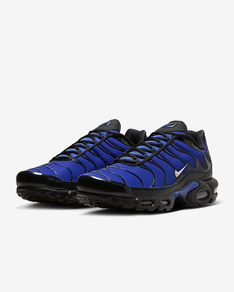 Chaussure Nike Air Max Plus Premium pour homme - Noir/Racer Blue/Obsidian/Phantom