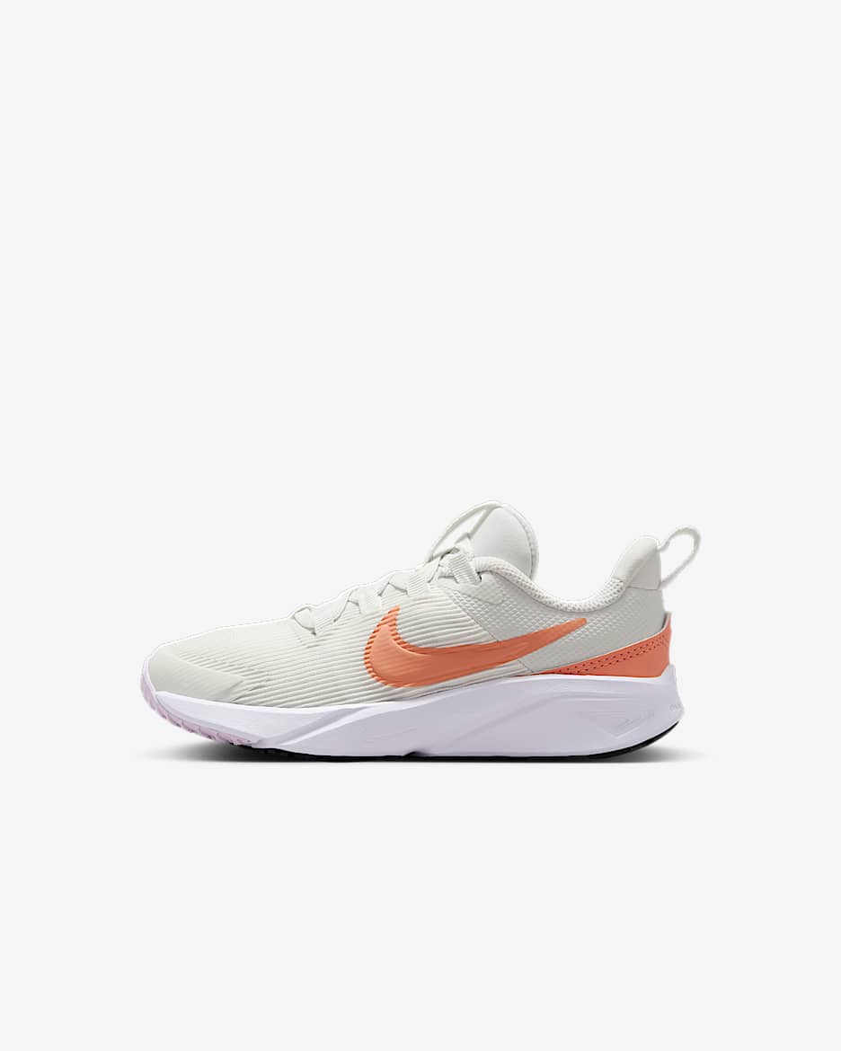 Calzado para niños de preescolar Nike Star Runner 4 - Blanco cumbre/Blanco/Negro/Ágata melocotón