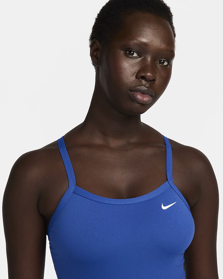 Nike HydraStrong Racerback One-Piece Swimsuit - Game Royal