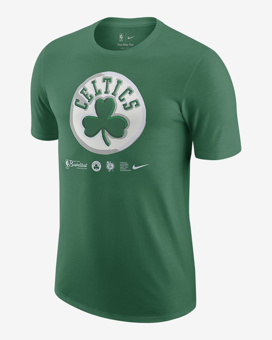 Playera de la NBA Nike Dri-FIT para hombre Boston Celtics Logo - Trébol