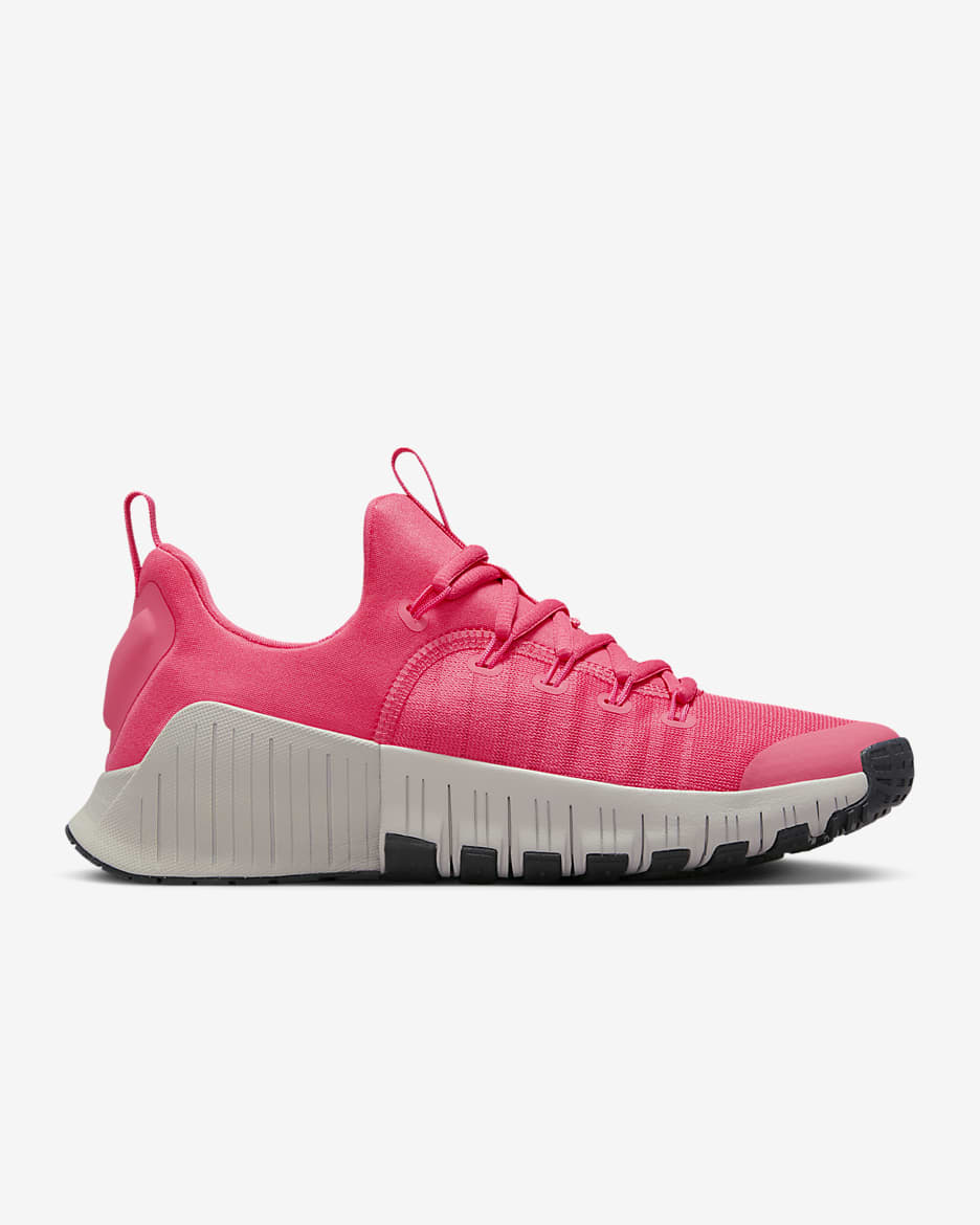 Nike Free Metcon 6 Women's Workout Shoes - Aster Pink/Light Iron Ore/Pale Ivory/Black