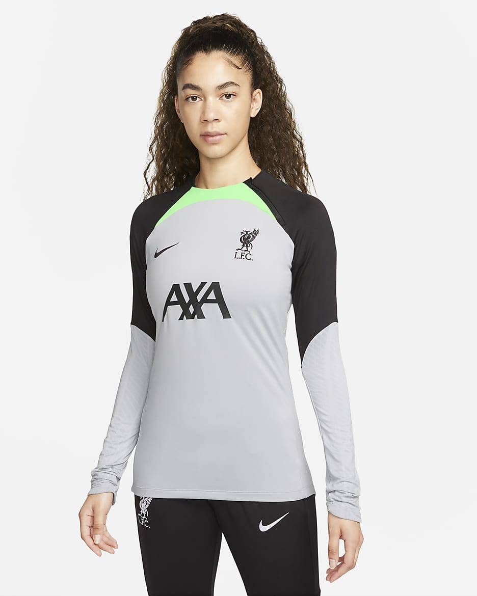 Liverpool F.C. Strike Women's Nike Dri-FIT Crew-Neck Football Drill Top ...