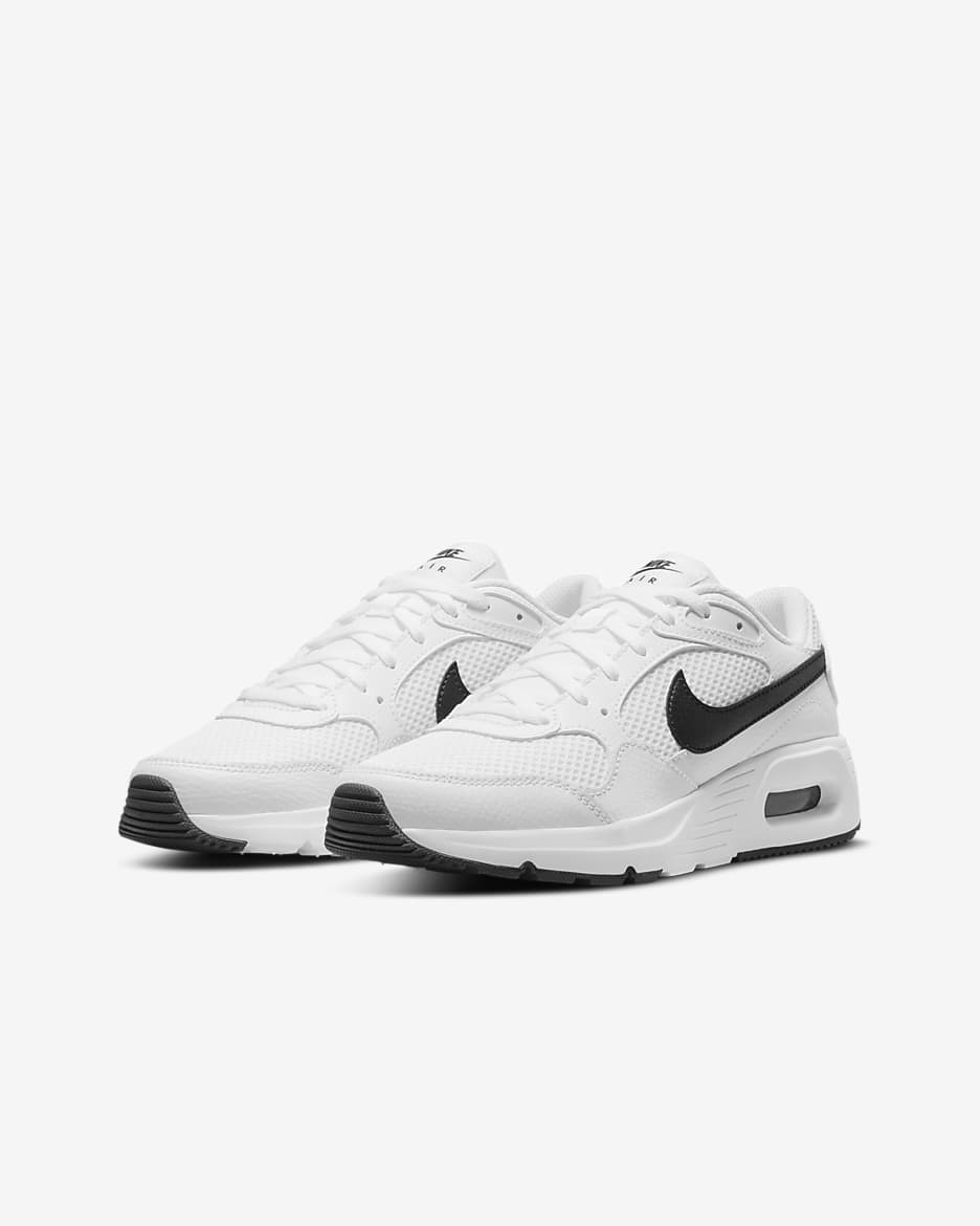 Nike Air Max SC kinderschoen - Wit/Wit/Zwart