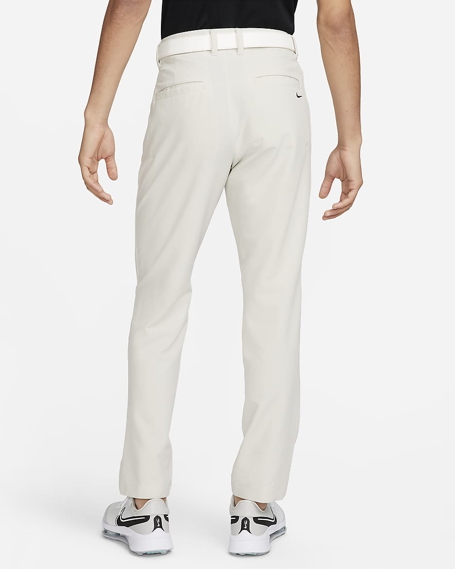 Golfbyxor Nike Tour Repel Flex med slimmad passform för män - Light Bone/Svart