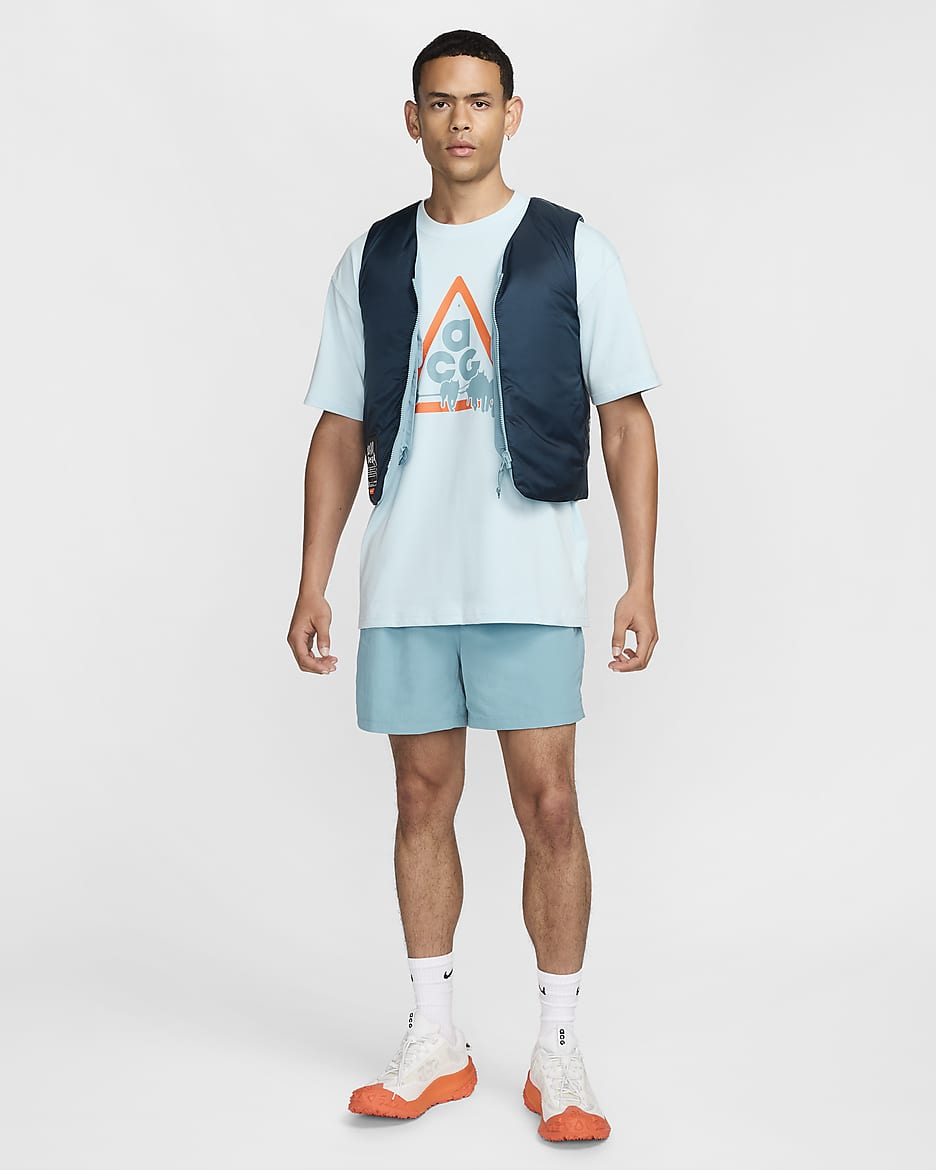 Shorts Nike ACG "Reservoir Goat" – Uomo - Denim Turquoise/University Red/Armory Navy/Summit White