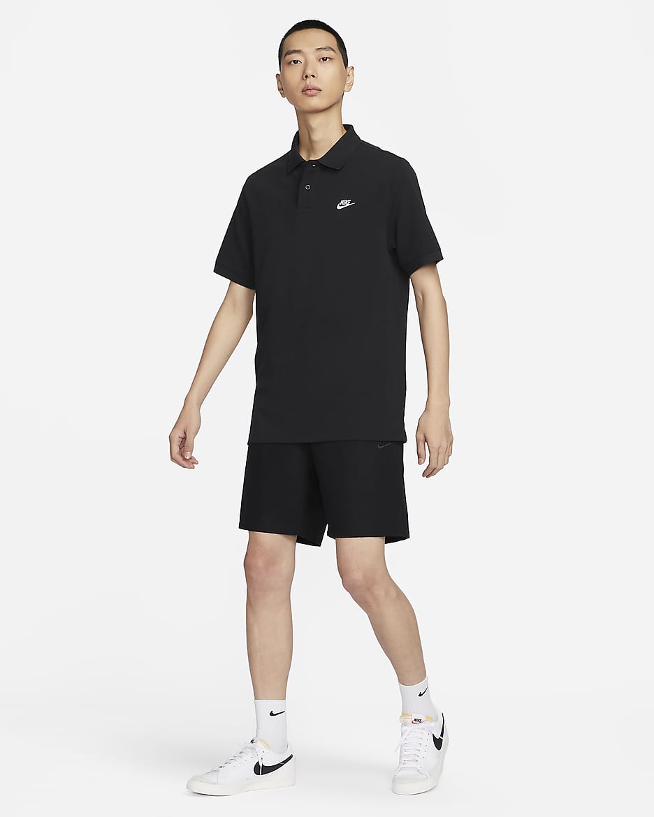 Nike Club Men's Chino Shorts - Black/Black