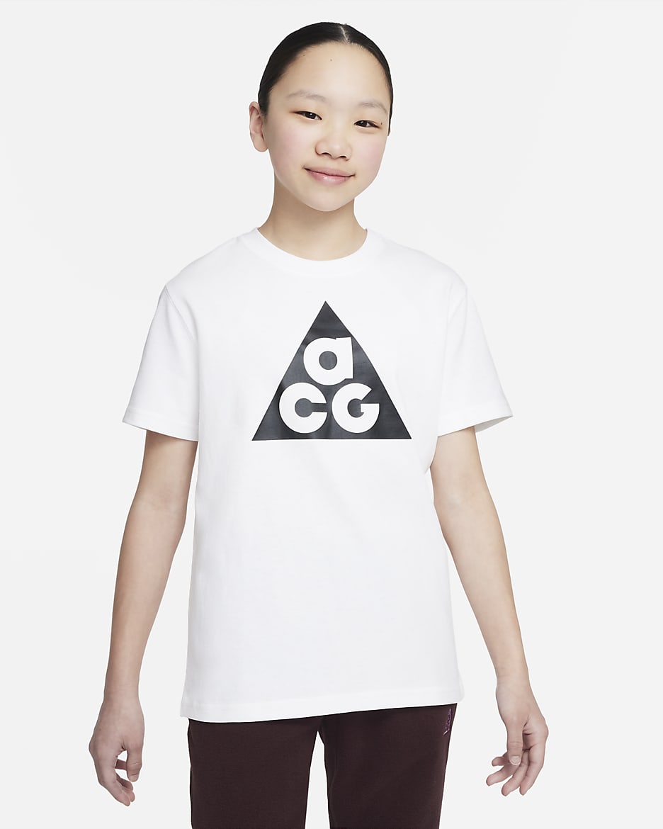 Nike ACG Older Kids' T-Shirt - White