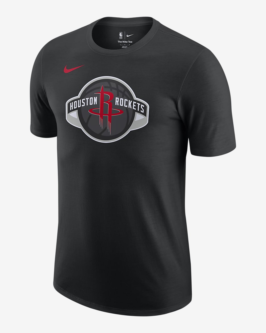Playera Nike de la NBA para hombre Houston Rockets Essential - Negro