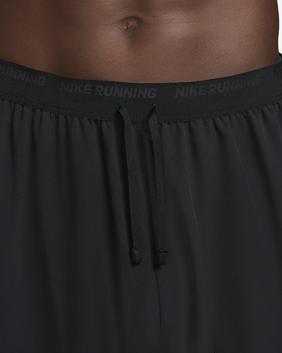 Vævede Nike Phenom Dri-FIT-løbebukser til mænd - sort