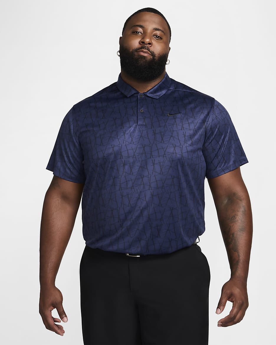 Nike Victory+ Men's Golf Polo - Midnight Navy/Black/Midnight Navy/Black