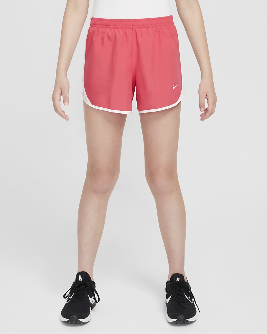 Nike Tempo 大童 (女童) Dri-FIT 跑步短褲 - Aster Pink/白色/白色/白色