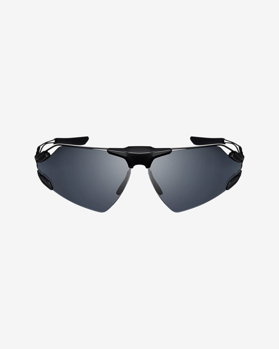 Nike Zeus Edge Polarized Sunglasses - Matte Black Anodized