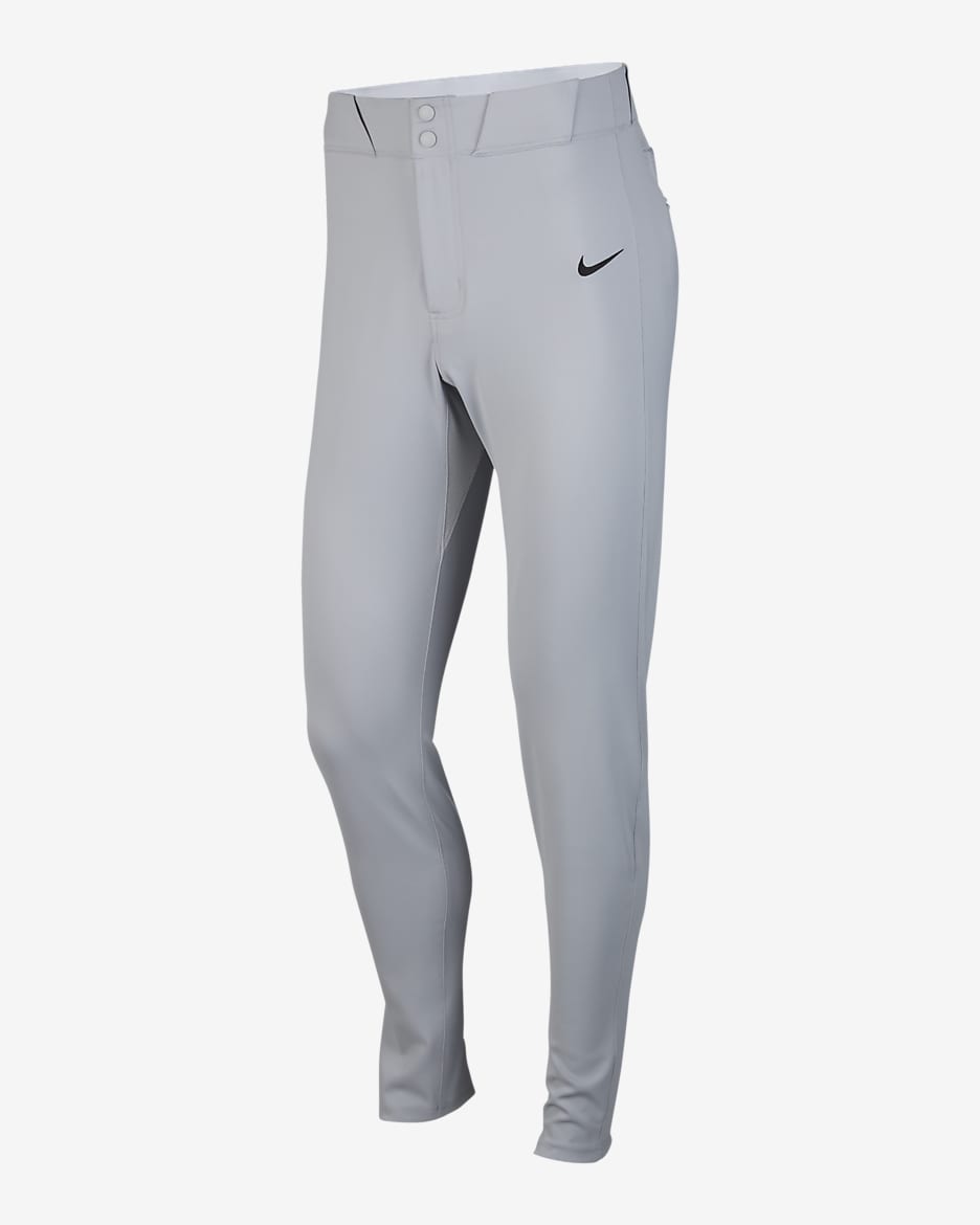 Pants de béisbol Dri-FIT ADV para hombre Nike Vapor - Gris lobo/Negro