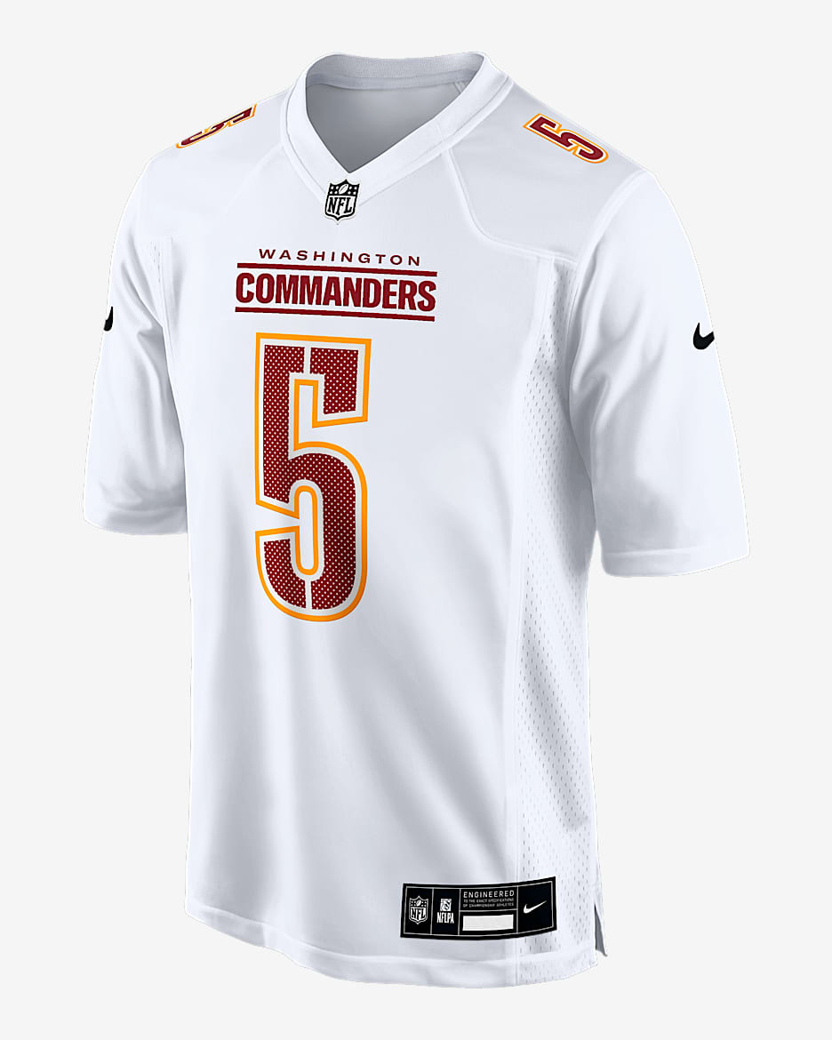 Jayden Daniels Washington Commanders Men's Nike NFL Game Fashion Jersey - White