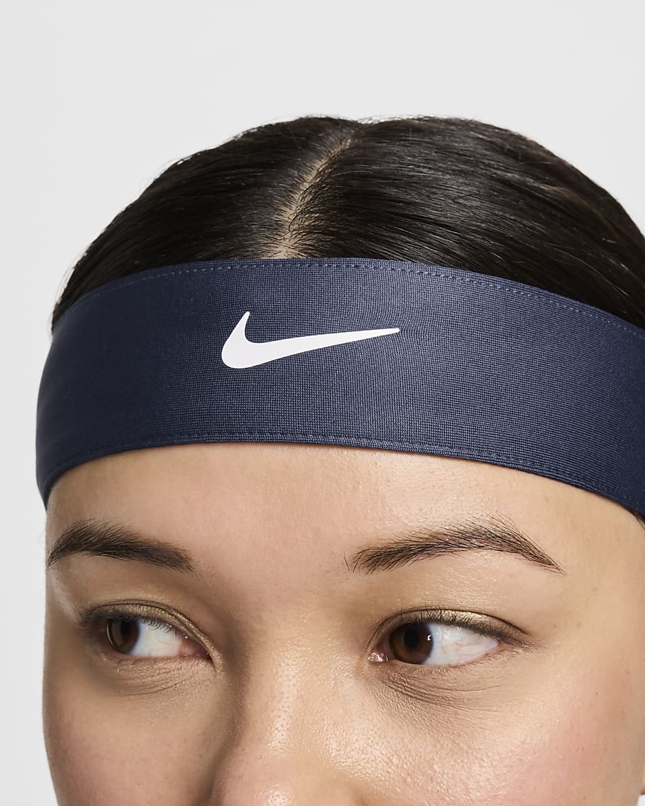 Bandeau de tennis NikeCourt pour Femme - Thunder Blue/Blanc