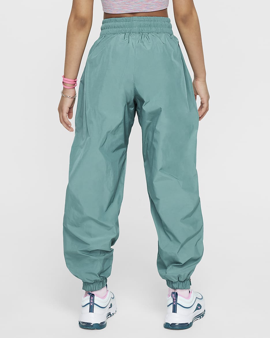 Nike Sportswear Older Kids' (Girls') Woven Trousers - Bicoastal/Light Bone