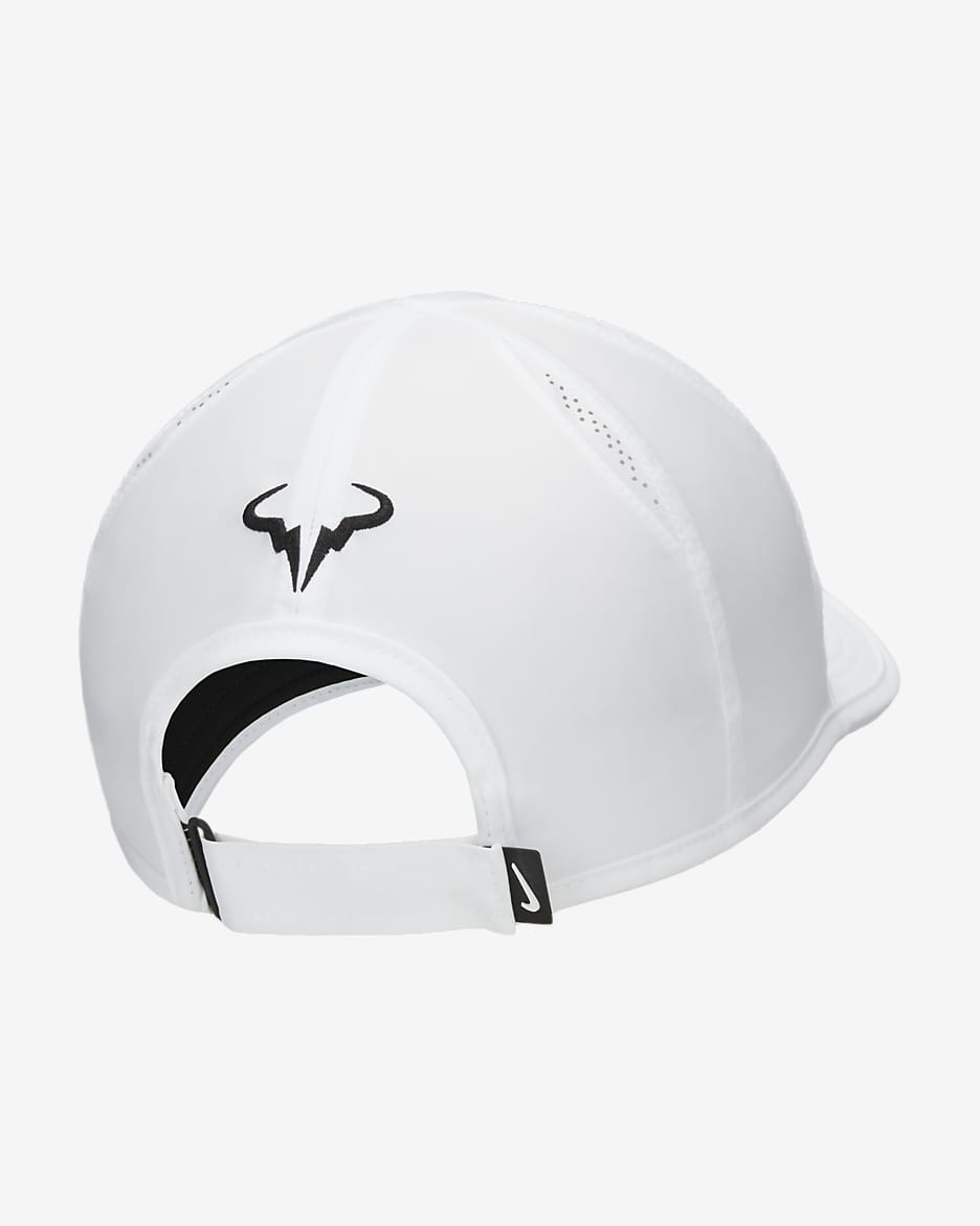 Nike Dri-FIT Club Unstructured Rafa Cap - White/Black