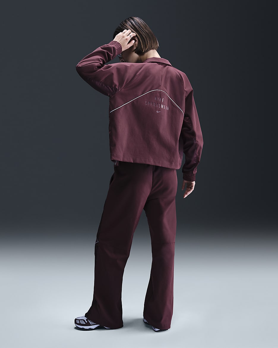 Nike Sportswear Damenjacke aus Webmaterial - Burgundy Crush/Burgundy Crush