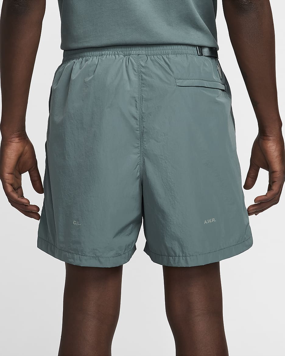 NOCTA Cardinal Nylon Shorts - Mineral Slate/Faded Spruce/Mica Green