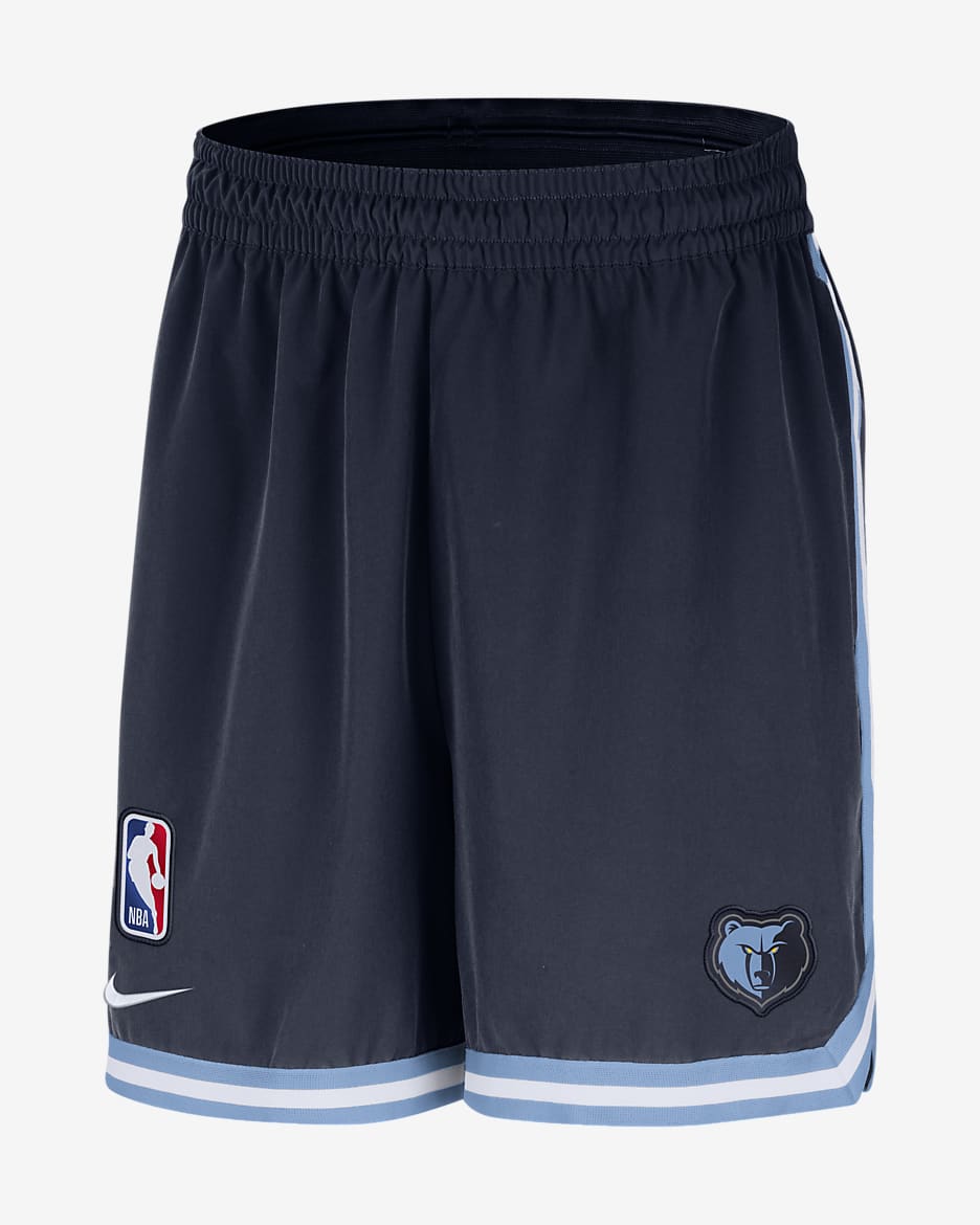 Memphis Grizzlies DNA Men's Nike Dri-FIT NBA 6" Shorts - College Navy/Light Blue/White