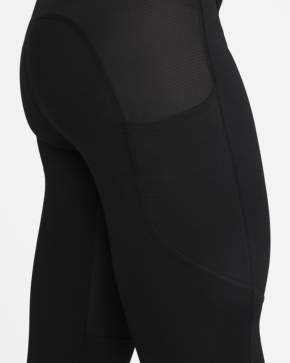 Nike Pro Warm Men's Tights - Black/White