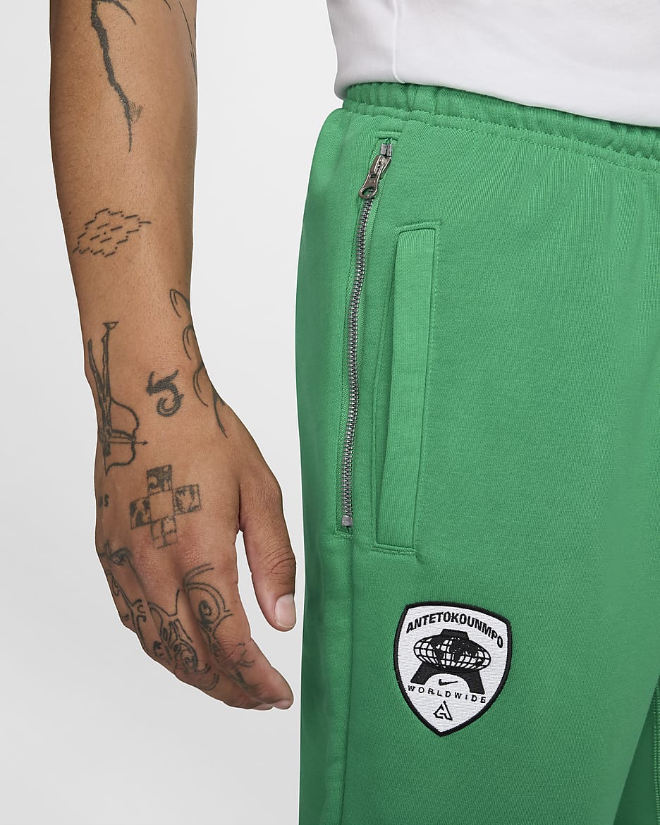 Dri-FIT Standard Issue joggingbroek voor heren - Stadium Green/Zwart/Zwart/Zwart