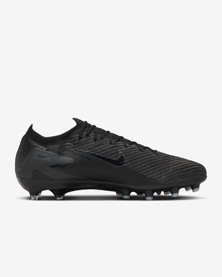 Nike Mercurial Vapor 16 Elite AG-Pro Low-Top-Fußballschuh - Schwarz/Deep Jungle/Schwarz