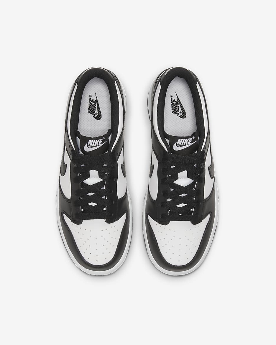 Zapatillas Nike Dunk Low - Niño/a - Blanco/Blanco/Negro