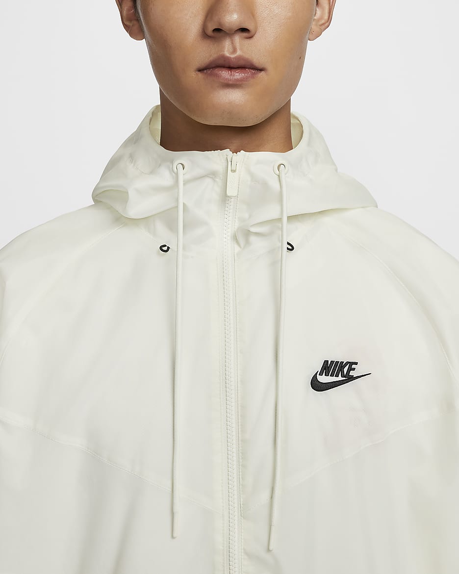 Nike Sportswear Windrunner Men's Hooded Jacket - Sail/Black