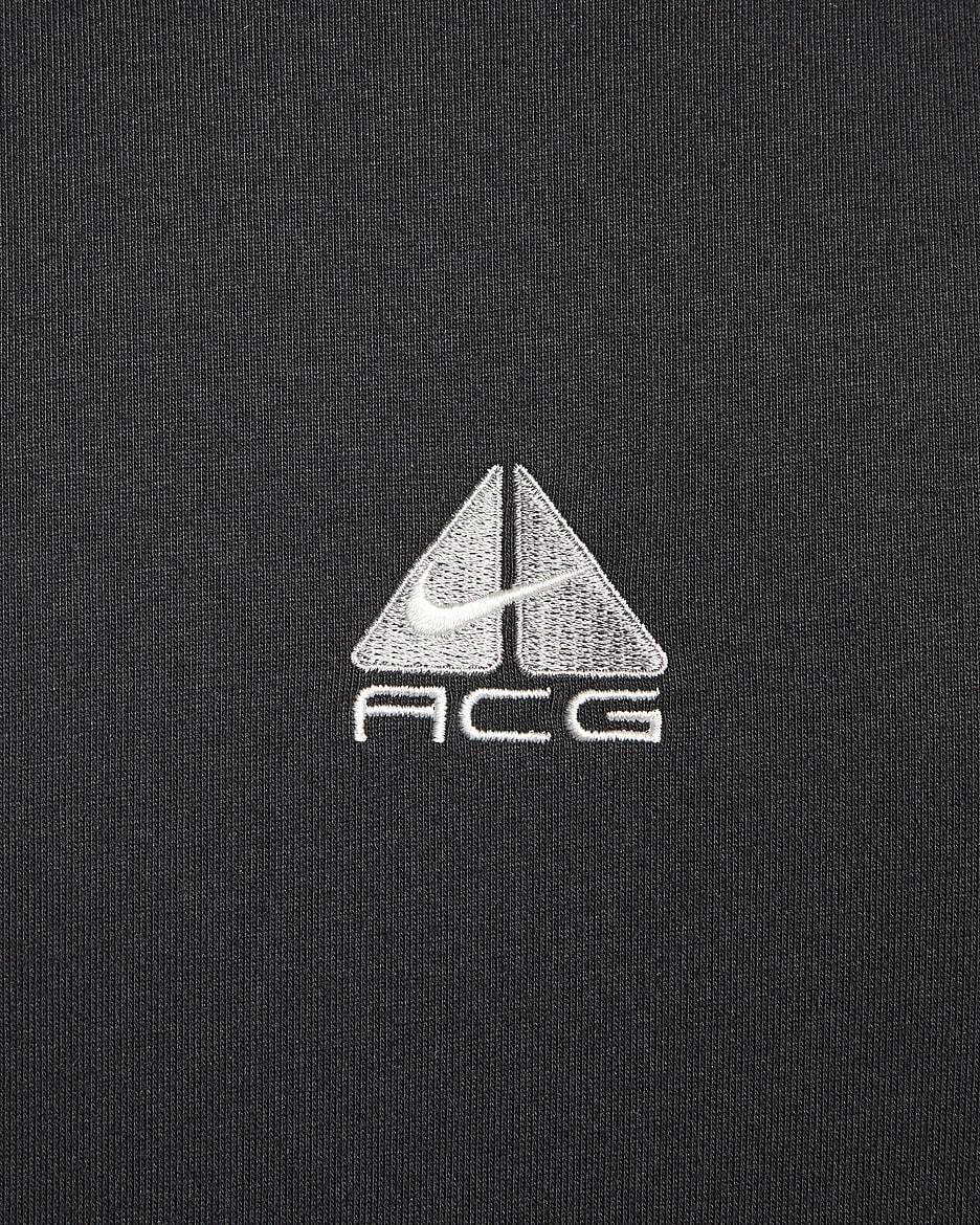 Tee-shirt à manches longues Nike ACG « Lungs » pour homme - Noir/Summit White