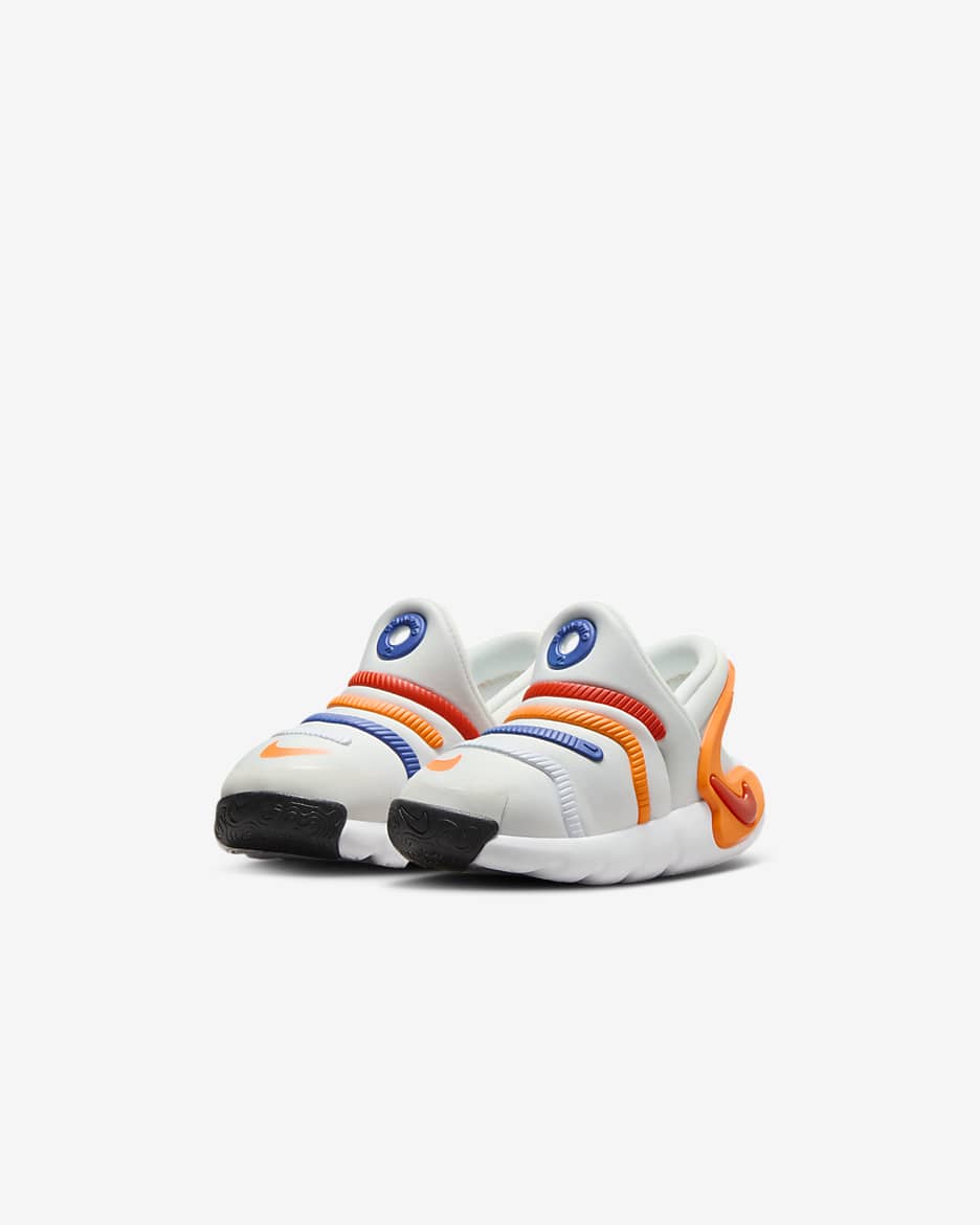 Nike Dynamo 2 EasyOn Baby/Toddler Shoes - Summit White/Total Orange/Astronomy Blue/Team Orange