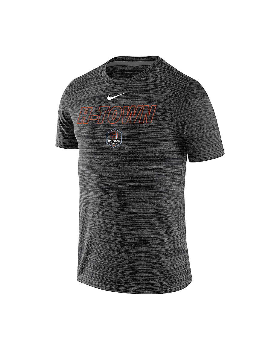 Houston Dash Velocity Legend Men's Nike Soccer T-Shirt - Black