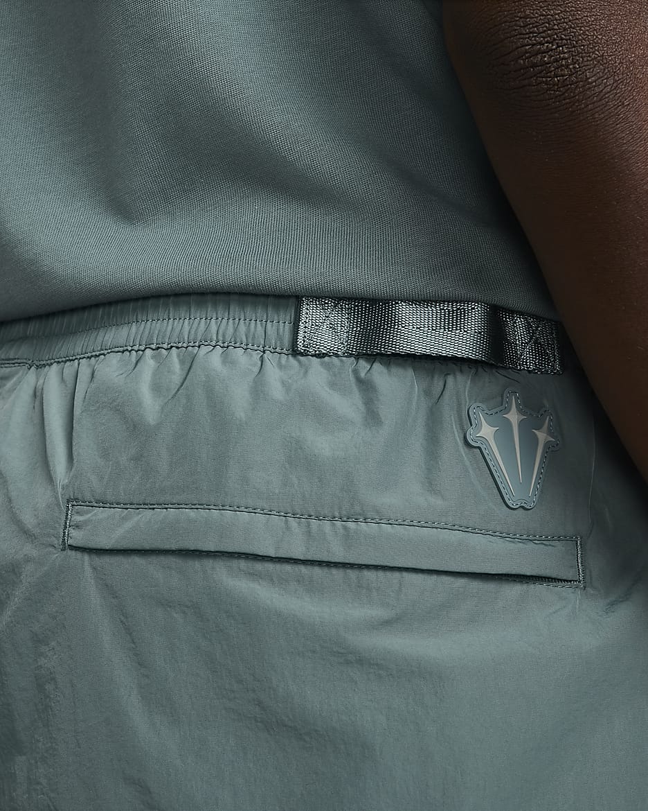 NOCTA Cardinal Nylon Shorts - Mineral Slate/Faded Spruce/Mica Green