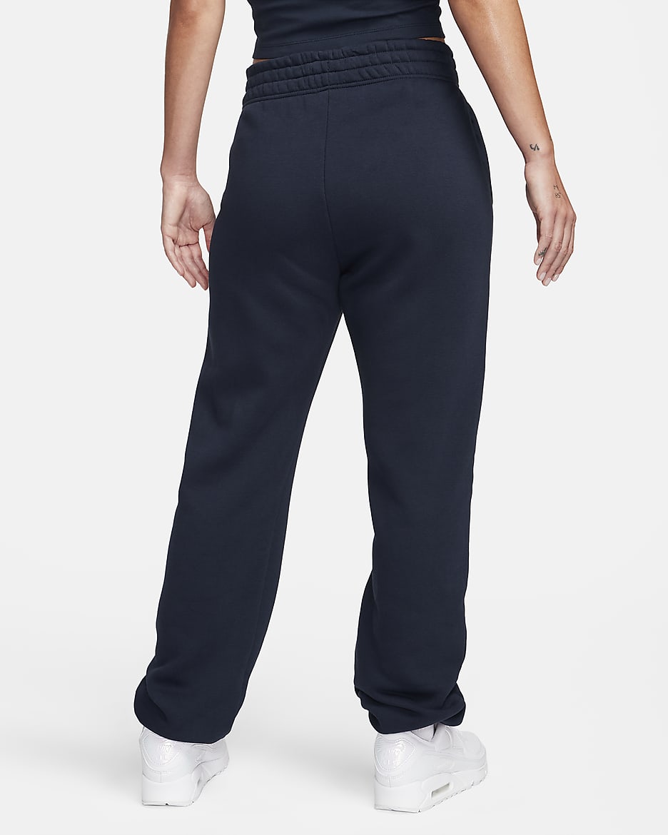 Damskie spodnie typu jogger z dzianiny Nike Sportswear - Obsidian